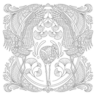 My Bird Mandala Coloring Book by Marica Zottino
