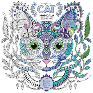 My Cat Mandala Coloring Book by Marica Zottino