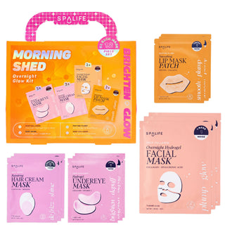 Christmas Holiday Morning Shed Overnight Glow Kit | 12 Piece Gift Set