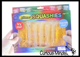 Squishy Water Tube Fidget Toy - Push Goo Through Maze Tube
