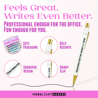 ADHD Girlie - Pen Set - Funny Gift, Neurodivergent