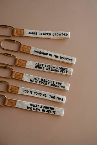 Can't Throw Stones Wristlet