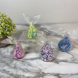 Mermaid Tail Beaded Squish