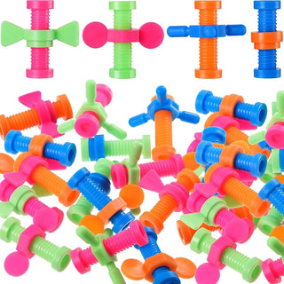 Pencil Topper Nuts and Bolts  - Spinning Hand Fidget