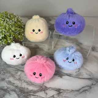 Dumpling Keychain Bag Charm