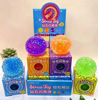 Iridescent Diamond Squish Ball