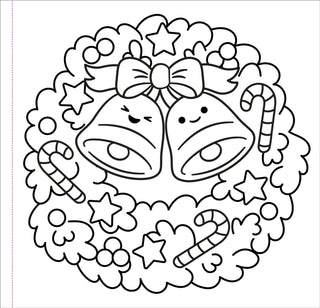 Color Me Cozy Christmas Adult Coloring Book
