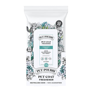 Pet~Pourri - Pet Coat Wipes - 50ct - Pawsitively Fresh Scent