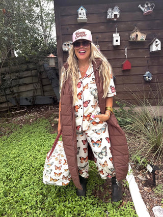 Butterfly Away Lounge PJ Set