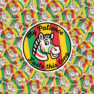 My Patients Lasts This Long Sticker