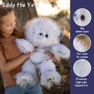 FLUFF'UMS Eddy the Yeti 18"