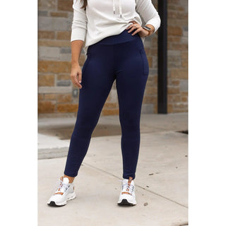 ALL Fleece Lined Leggings with Pockets