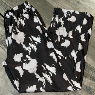 Cow Print Loungers - OS