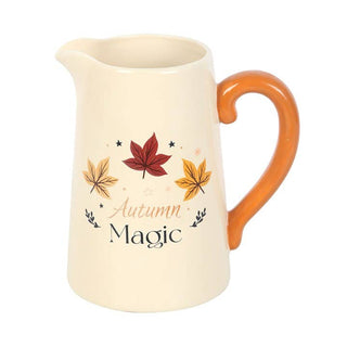 Autumn Magic Ceramic Fall Flower Vase Jug