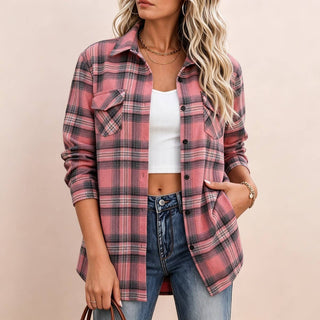 The Polly Plaid Pocket Shirt