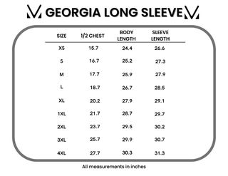 Georgia Long Sleeve Top - Brown