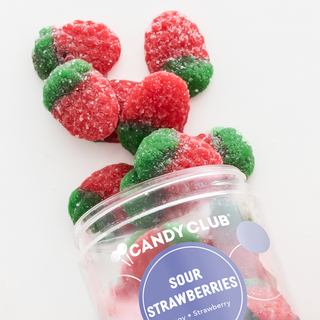 Sour Strawberry Gummies