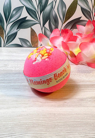 Flamingo Beach Round Bath Bomb