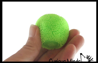 NeeDoh Teenie Fuzzball Soft Doh Filled Stretch Ball - Ultra