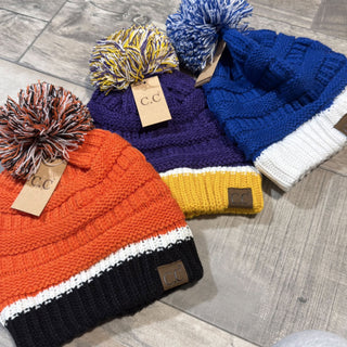 C.C Team  Color Game Day Beanie