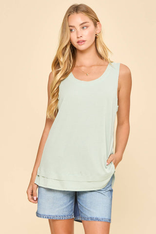Baby Ribbed Knit Tank Top