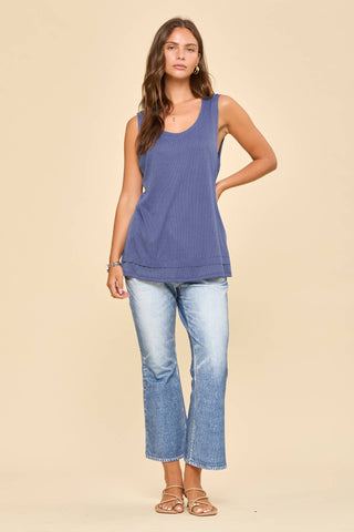 Baby Ribbed Knit Tank Top