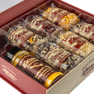 6/4oz Popcorn Variety Gift Box with 5.5oz Buttersalt