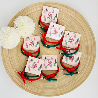 Christmas Hair Tie Stocking Stuffers