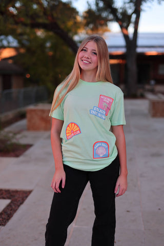 Sunshine Printed Patches (Mint)