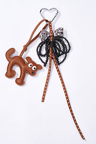 Grigri bag accessories and keychain Dog & Bow