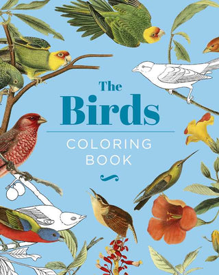 Birds Coloring Book by Peter Gray