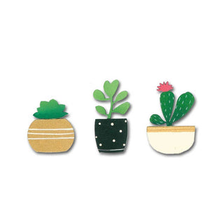 Succulent Magnets S/3, Plant Mom Decor