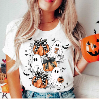 Ghosts and Pumpkins - Real Glitter - Fall