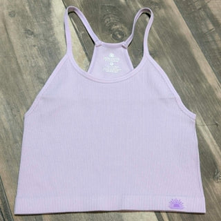 Ribbed Bralette- Lilac