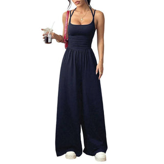 Casual Wide Leg Loose Jumpsuit