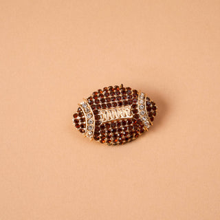 Timeless Brooch-Dazzle Football