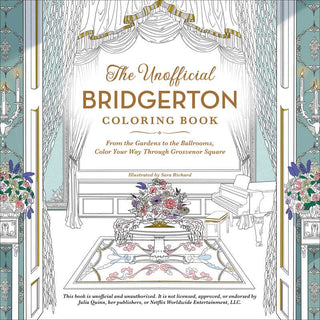 Unofficial Bridgerton Coloring Book by Sara Richard
