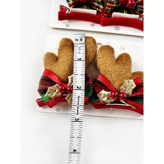 Christmas Reindeer Antler Hair Clip