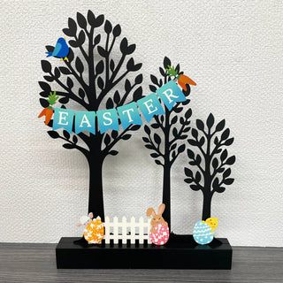 Everyday Tree Magnetic Decor w/ Wood Base, Home Decor