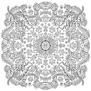 My Cat Mandala Coloring Book by Marica Zottino