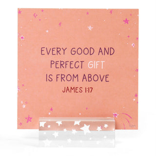Verse for Gratitude – Bible Verse Card Set + Display Stand