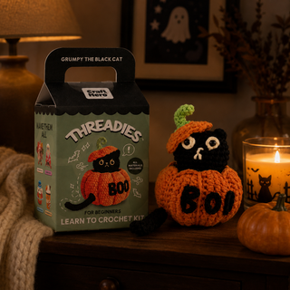 Halloween Crochet Kit for Beginners | Grumpy | DIY