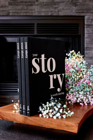 Your Story is Worth Sharing - Coffee Table Journal Keepsake
