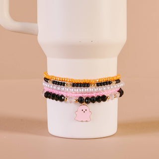 Tumbler Bracelet Stack-Spook & Sparkle