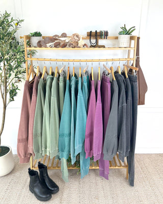 IN STOCK Vintage Wash Pullover - Black