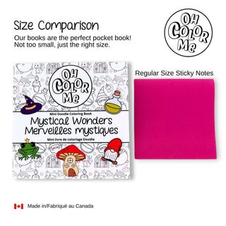 Mini Coloring Book – Mystical Wonders