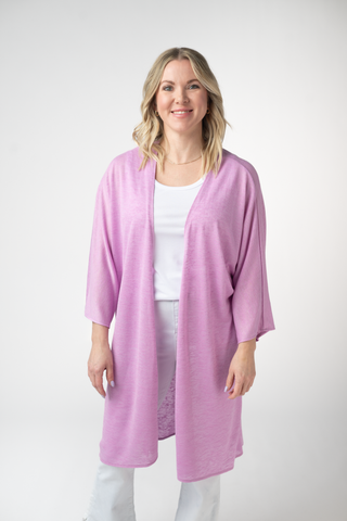 Ellie Cover-Up Kimono - Lilac