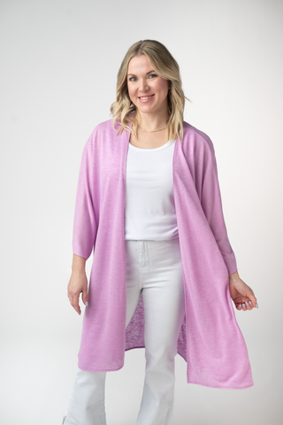 Ellie Cover-Up Kimono - Lilac