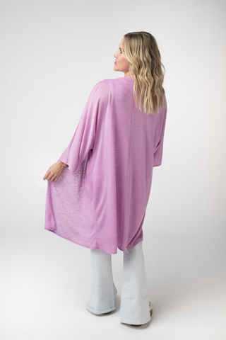 Ellie Cover-Up Kimono - Lilac