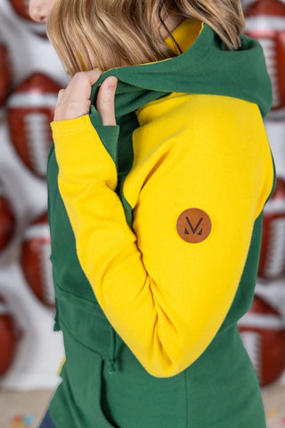 IN STOCK GameDay Halfzip Hoodie - Green Bay